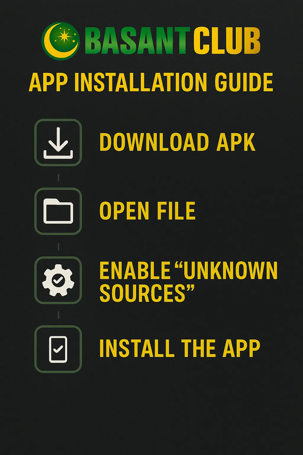 Install Basant Club App Guide
